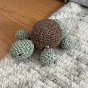 Handmade Crochet Turtle Plush